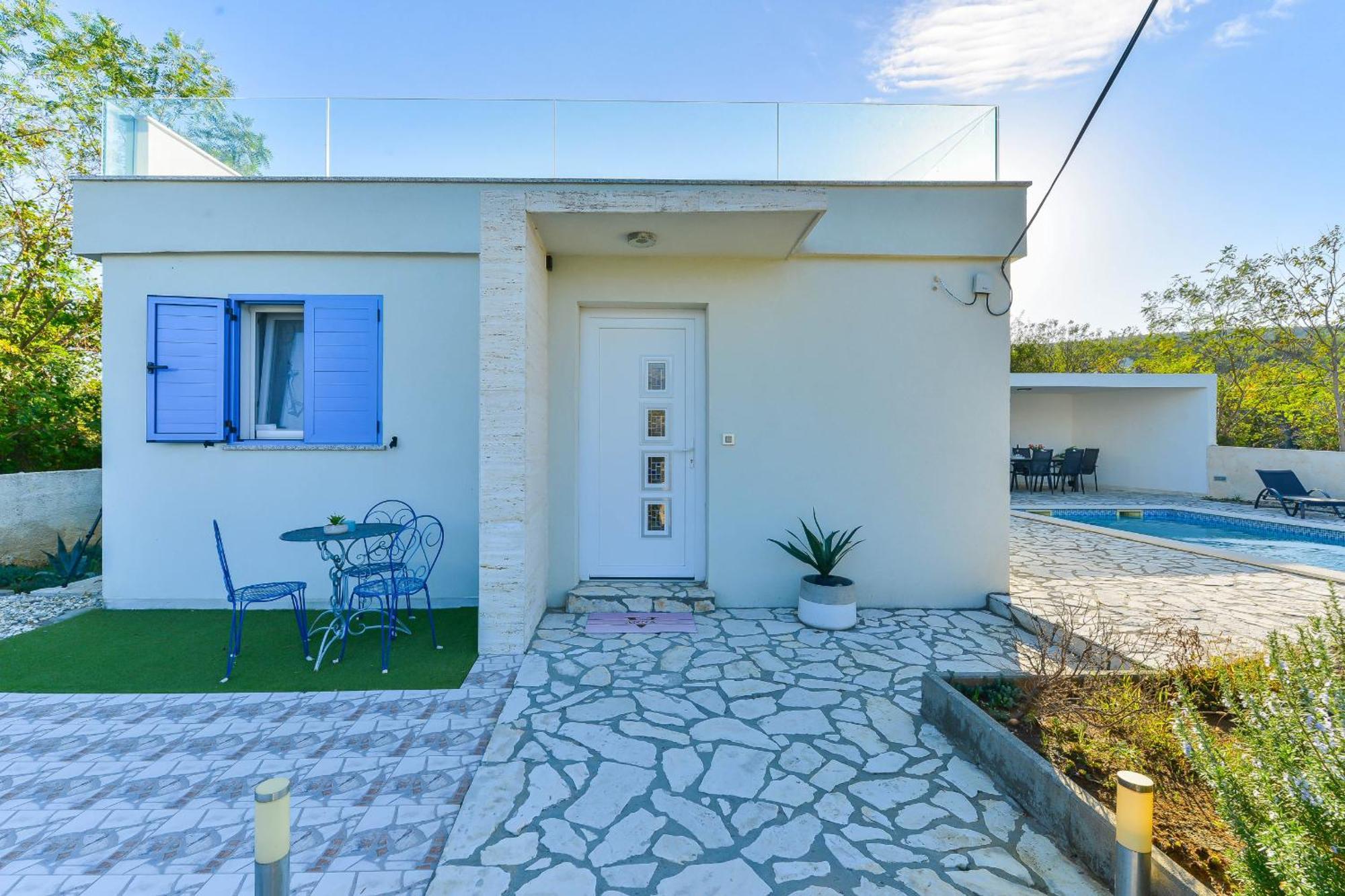Villa Anna With Pool, Zadar County Vinjerac Exterior photo